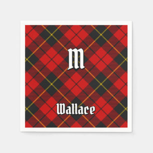 Serviette En Papier Clan Wallace Tartan Napkins