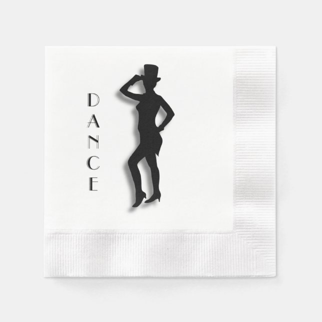 Serviette En Papier Claquette (Devant)