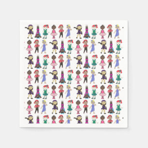 Serviette En Papier Classe Danse Ballet Tap Jazz Lyrical Acro Dancers