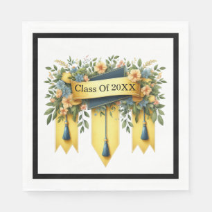 Serviette En Papier Classe De Diplôme De Customisé