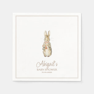 Serviette En Papier Classic Peter le lapin Baby shower d'automne hiver