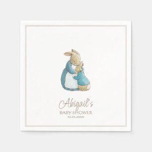 Serviette En Papier Classic Pierre le Baby shower lapin
