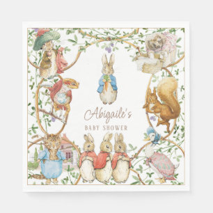 Serviette En Papier Classic Pierre le Baby shower lapin
