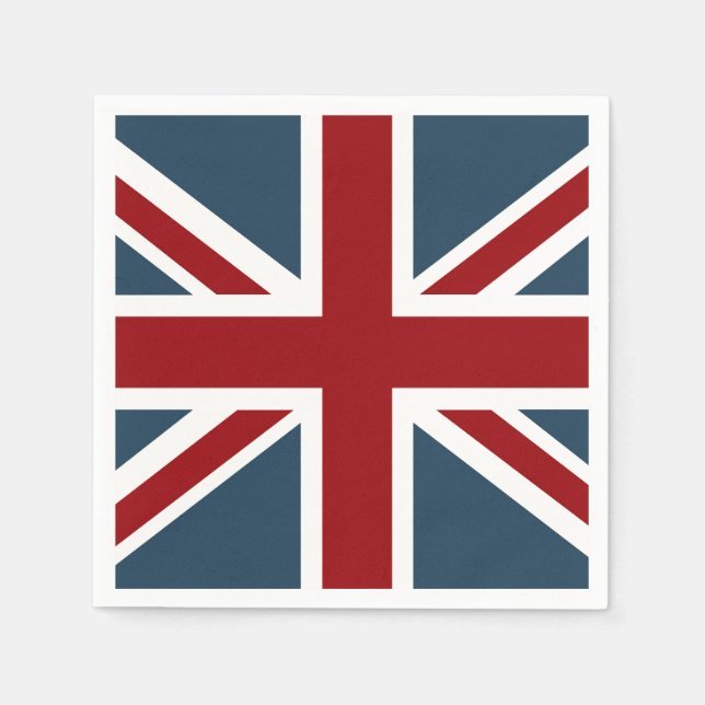 Serviette En Papier Classic Union Jack Flag (Devant)