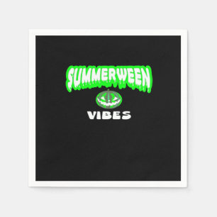 Serviette En Papier Classique des Vibes d'été