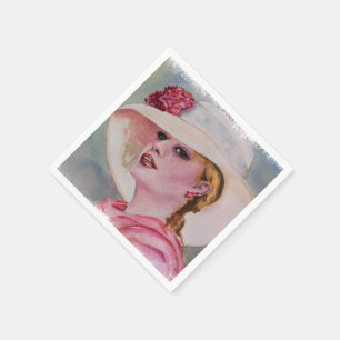 SERVIETTE EN PAPIER CLASSY GARDEN PAPIER NAPKINS