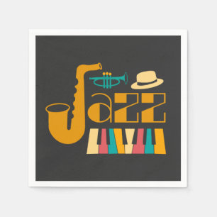 Serviette En Papier Classy Jazz Soul