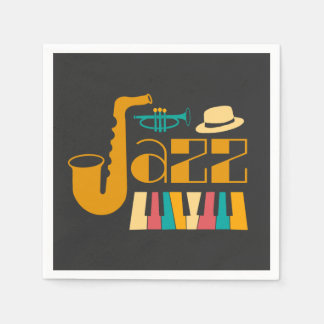 Serviette En Papier Classy Jazz Soul