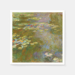 Serviette En Papier Claude Monet - Bassin aux Nymphéas 1917