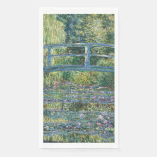 Serviette En Papier Claude Monet - Bassin aux Nymphéas, Harmonie Verte