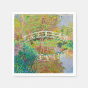 Serviette En Papier Claude Monet - Le Pont japonais, Giverny