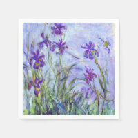 Claude Monet - Lilac Irises / Iris Mauves