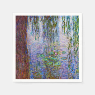 Serviette En Papier Claude Monet - Nymphéas