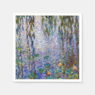 Serviette En Papier Claude Monet - Nymphéas