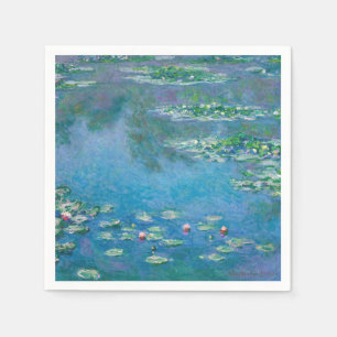 Serviette En Papier Claude Monet - Nymphéas 1906