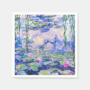 Serviette En Papier Claude Monet - Nymphéas / Nymphéas 1919