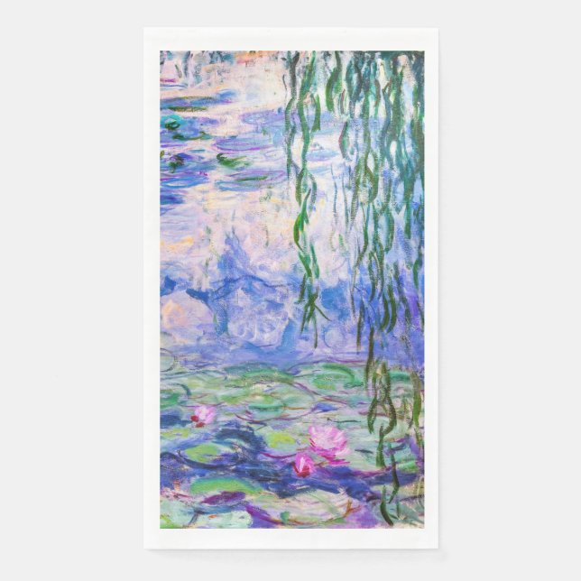 Serviette En Papier Claude Monet - Nymphéas / Nymphéas 1919 (Devant)