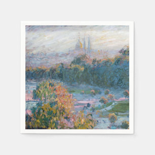 Serviette En Papier Claude Monet - Vue des Tuileries, étude