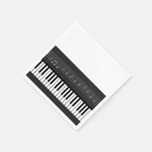 Serviette En Papier Clavier pour piano