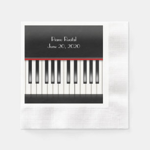 Serviette En Papier Clavier pour piano pour piano Considérant