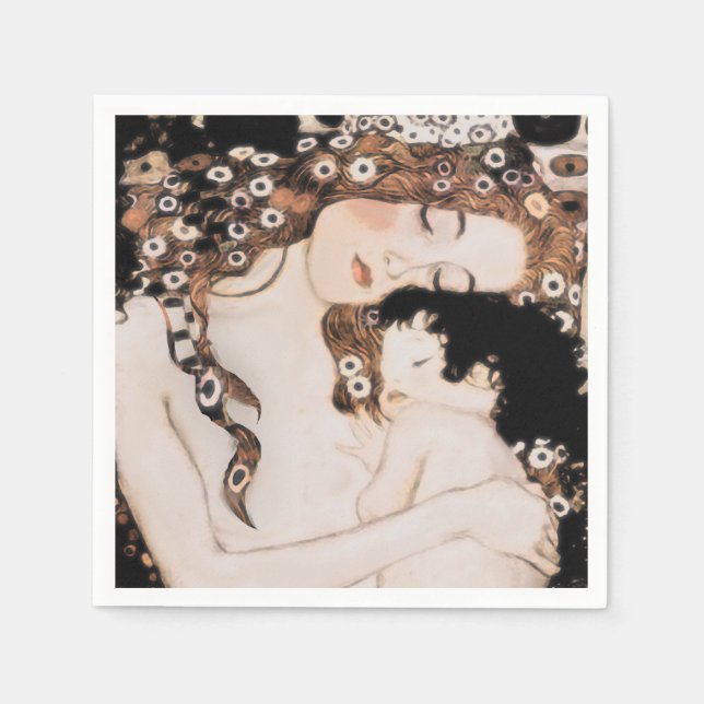 Serviette En Papier Clime de Mother and Child Gustave (Devant)