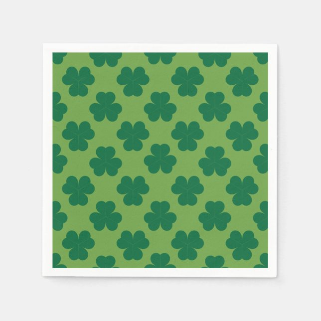 Serviette En Papier Clover (Devant)