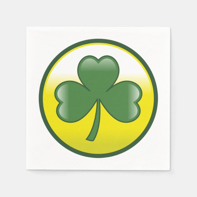 Serviette En Papier Clover (Devant)