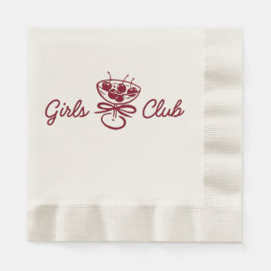 Serviette En Papier Club de filles