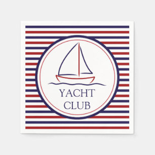 Serviette En Papier Club de yacht
