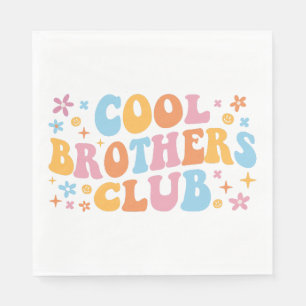 Serviette En Papier Club des Frères Cool III