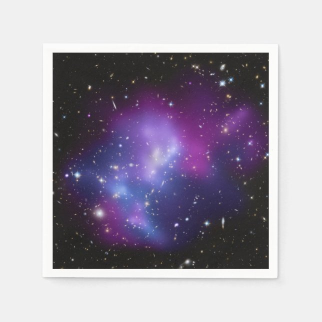 Serviette En Papier Cluster Galaxy MACS J0717 (Devant)