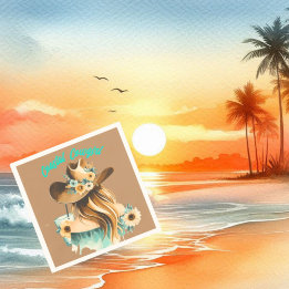 Serviette En Papier Coastal Cowgirl Western