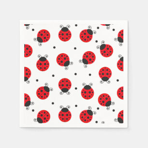 Serviette En Papier Coccinelle 