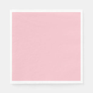 Serviette En Papier Cochon solide rose doux