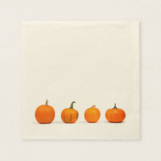 Serviette En Papier Cocktail citrouille Napkin