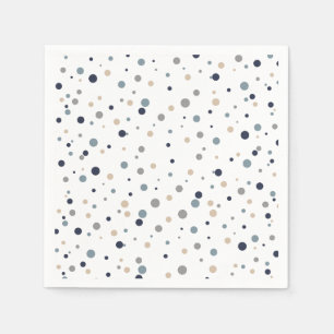 Serviette En Papier Cocktail Confetti / Serviettes de dessert