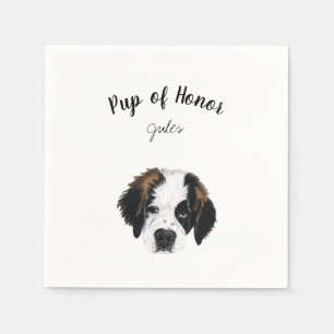 Serviette En Papier Cocktail de chien serviettes