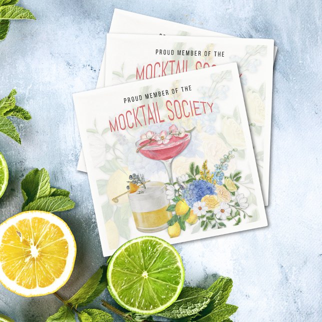 Serviette En Papier Cocktail de la société Mocktail Napkin (Créateur téléchargé)