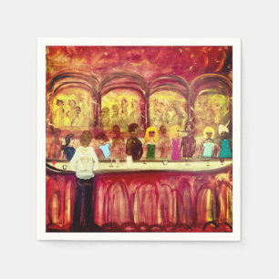 Serviette En Papier Cocktail Happy Hour Napkins