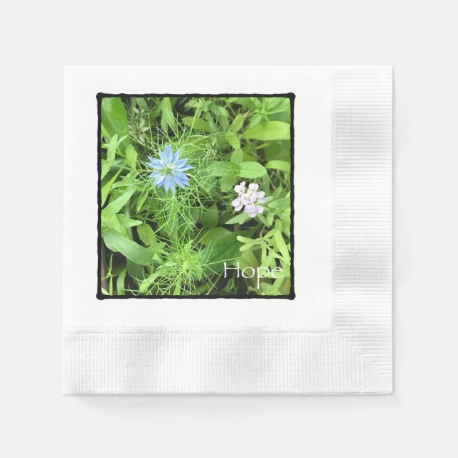 Serviette En Papier Cocktail Hope Coin (Devant)