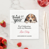 Cocktail Mariage de chien beagle