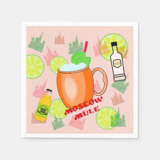 Serviette En Papier Cocktail moscovite Mule