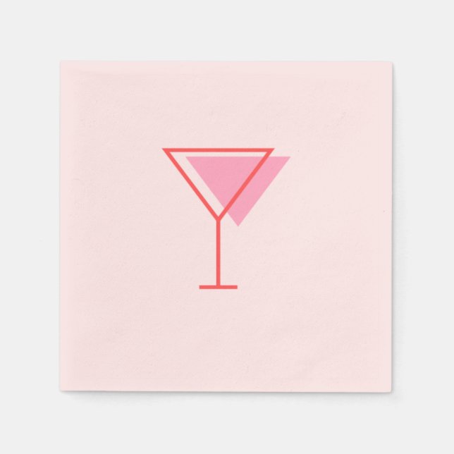 Serviette En Papier Cocktail Napkin (Devant)