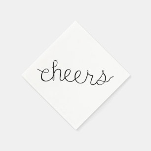 Serviette En Papier Cocktail Napkin Bar Art Ménage