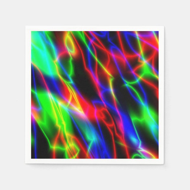 Serviette En Papier Cocktail Nuit Nuit Nuit Napkin (Devant)