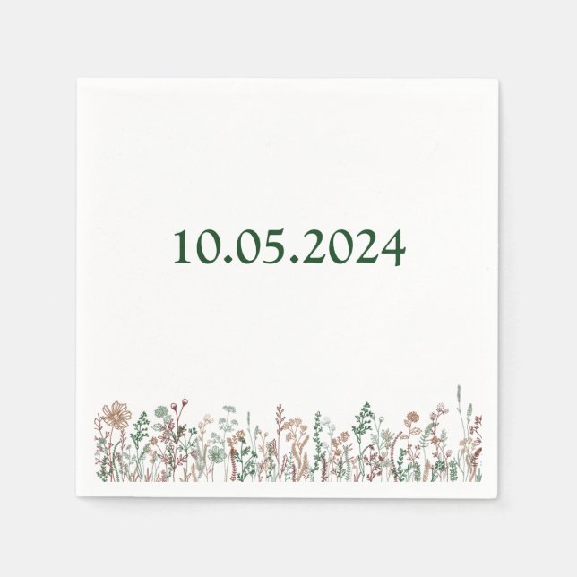 Serviette En Papier Cocktail personnalisé Napkin (Devant)