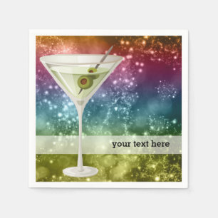 Serviette En Papier Cocktails