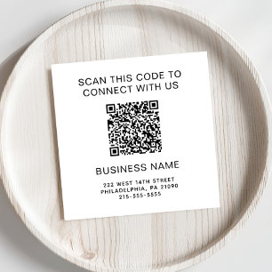 Serviette En Papier Code QR promotionnel