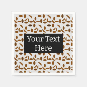Serviette En Papier Coffee Bean