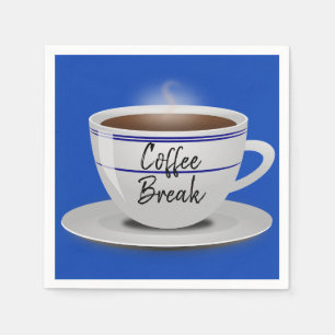 Serviette En Papier Coffee Break Napkins